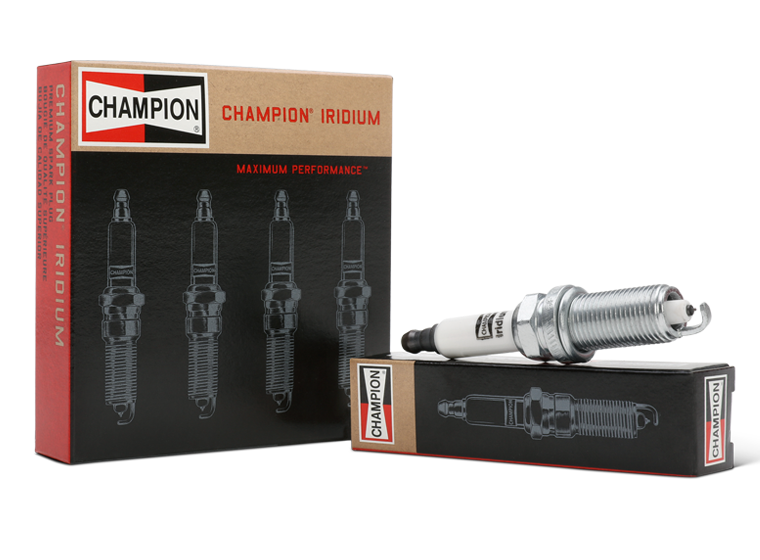 Bujía-Iridium-de Champion Vista-del paquete de-bujía-Iridium-de Champion